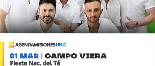 01 mar | XXXV Fiesta Nacional del Té – MUSICAL JM + LOS NUÑEZ + LA 5° JUSTA Día 4