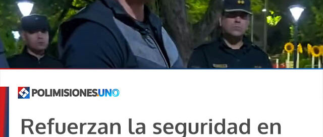 Refuerzan la seguridad en los barrios con planificación estratégica y trabajo conjunto con vecinos en Posadas