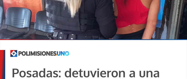Posadas: detuvieron a una mujer con pedido de captura tras intentar evadir un control policial