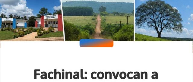 Fachinal: convocan a una consulta pública por una obra de pavimento y desagües sobre la Ruta Provincial 205